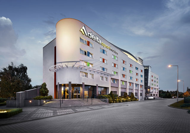 Budynek Delta ApartHouse - Wrocław wynajem mieszkań i biur
